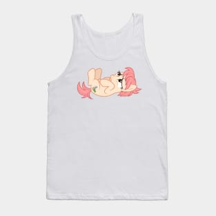 Frightened Raspberry Vinaigrette Tank Top